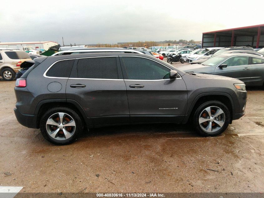 2019 Jeep Cherokee Limited 4X4 VIN: 1C4PJMDX0KD321753 Lot: 40830616