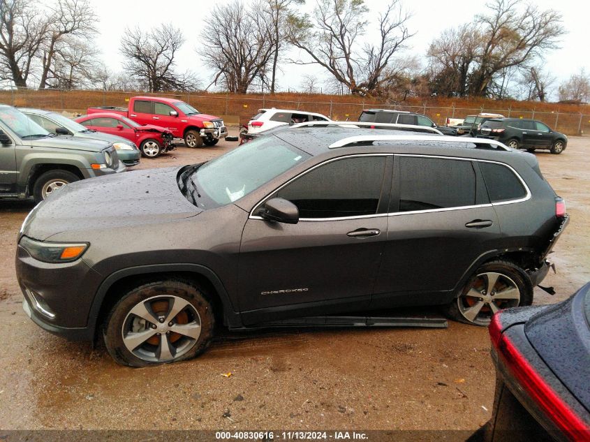 2019 Jeep Cherokee Limited 4X4 VIN: 1C4PJMDX0KD321753 Lot: 40830616