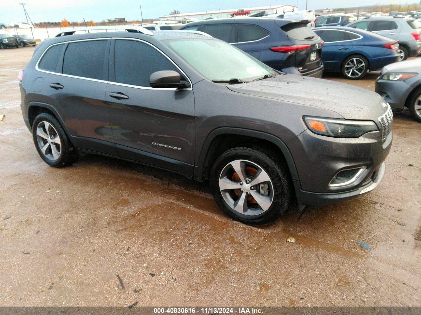 2019 Jeep Cherokee Limited 4X4 VIN: 1C4PJMDX0KD321753 Lot: 40830616