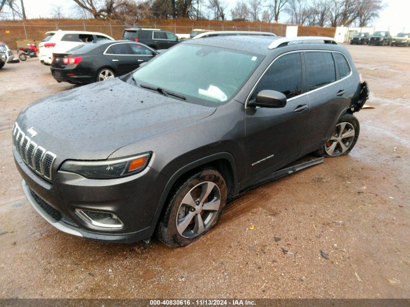 2019 Jeep Cherokee Limited 4X4 VIN: 1C4PJMDX0KD321753 Lot: 40830616