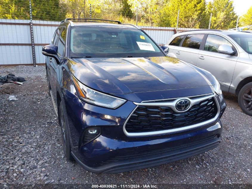 2021 Toyota Highlander Xle VIN: 5TDGZRBH5MS554312 Lot: 40830621