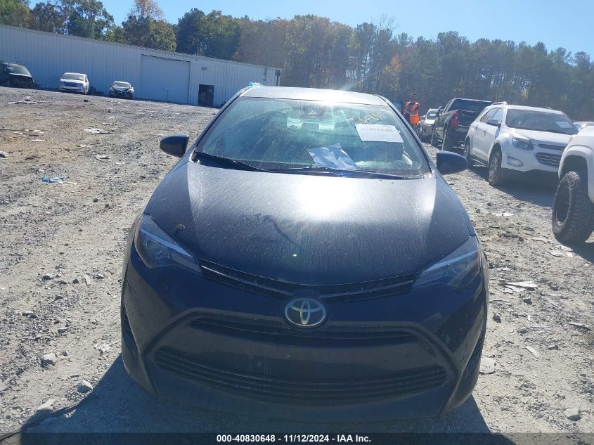 2018 Toyota Corolla Le VIN: 5YFBURHE0JP844841 Lot: 40830648