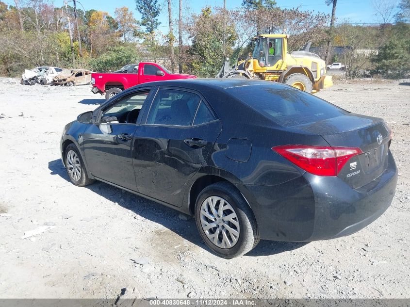 2018 Toyota Corolla Le VIN: 5YFBURHE0JP844841 Lot: 40830648