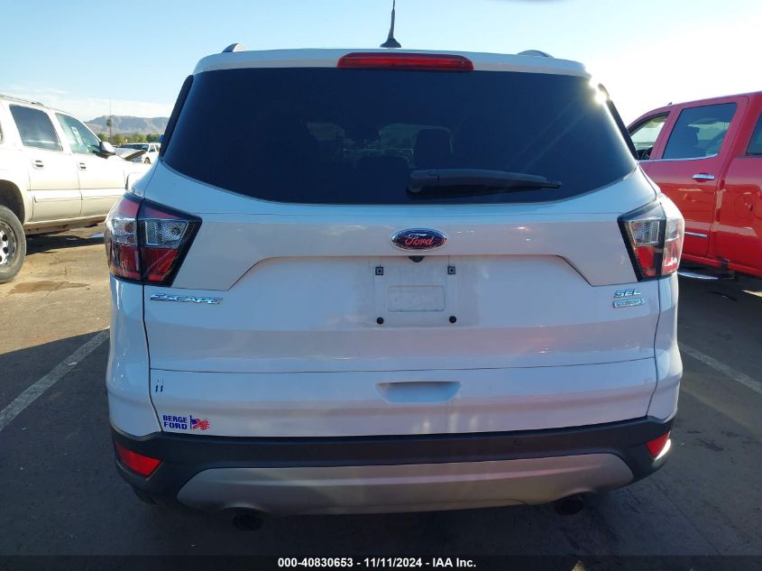 2018 Ford Escape Sel VIN: 1FMCU0HD8JUD60163 Lot: 40830653