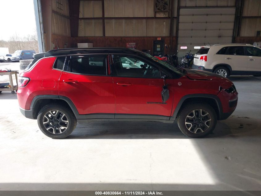 2019 Jeep Compass Trailhawk 4X4 VIN: 3C4NJDDB2KT799792 Lot: 40830664