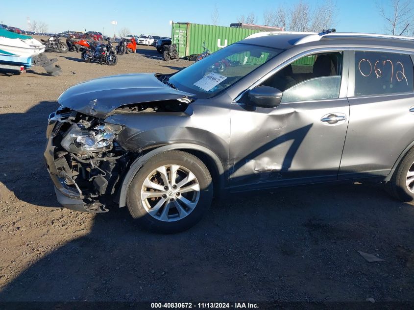 2015 Nissan Rogue Sv VIN: KNMAT2MVXFP518596 Lot: 40830672