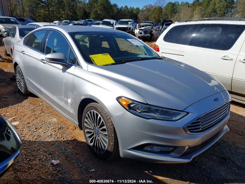 VIN 3FA6P0HD2HR167099 2017 Ford Fusion, SE no.1