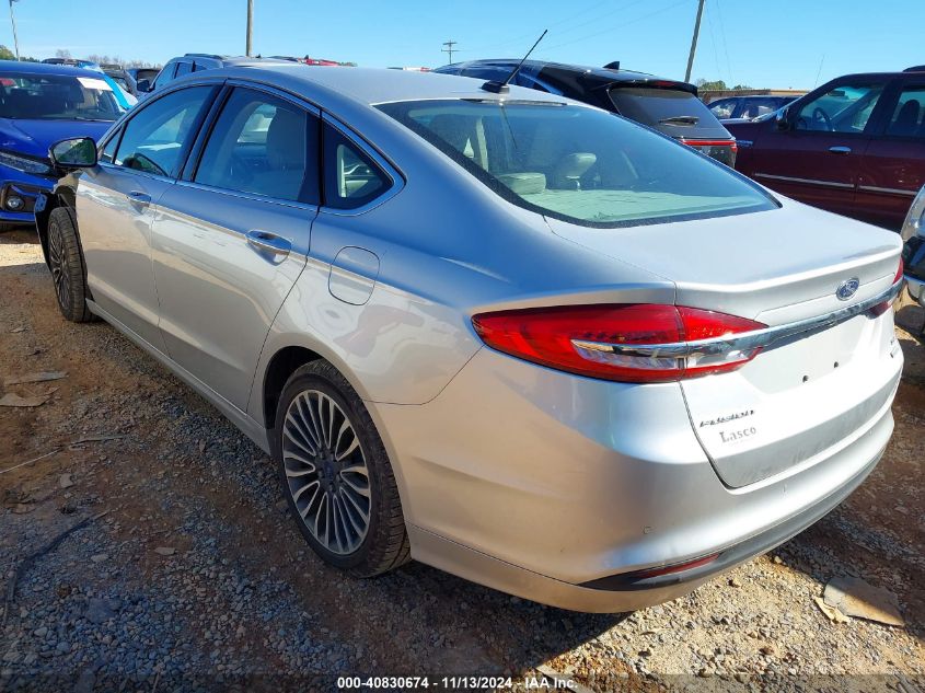 VIN 3FA6P0HD2HR167099 2017 Ford Fusion, SE no.3