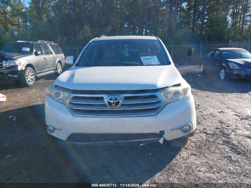 2011 Toyota Highlander Se VIN: 5TDZA3EH2BS015250 Lot: 40830713