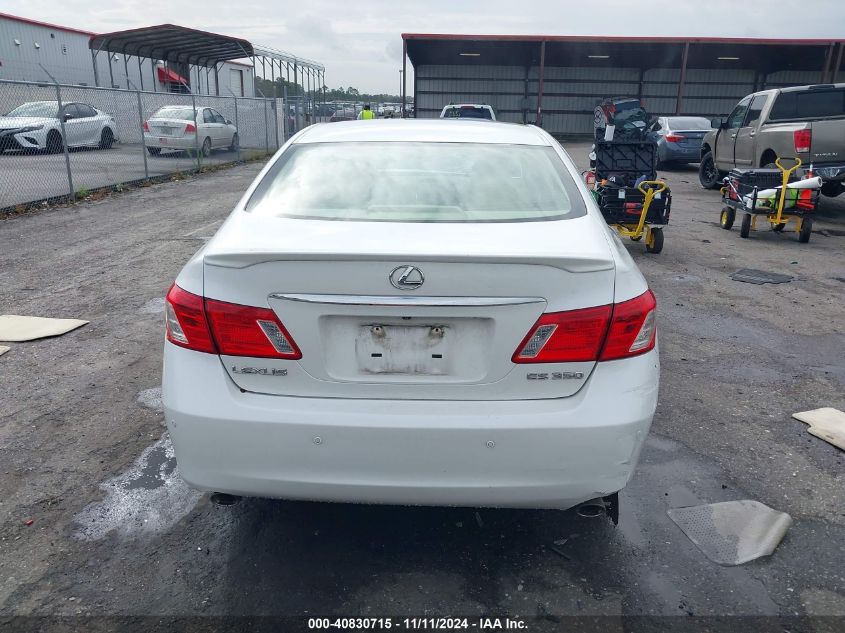 2007 Lexus Es VIN: JTHBJ46G872041846 Lot: 40830715