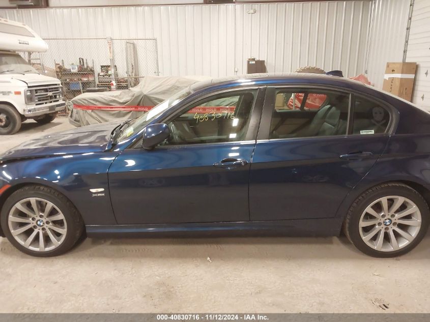 2011 BMW 328I xDrive VIN: WBAPK7G59BNN77423 Lot: 40830716