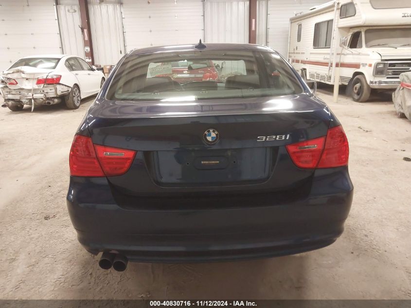 2011 BMW 328I xDrive VIN: WBAPK7G59BNN77423 Lot: 40830716