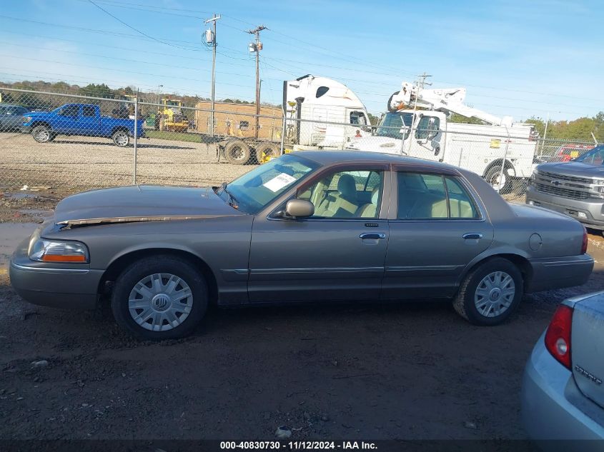 2004 Mercury Grand Marquis Gs/Gs Convenience VIN: 2MEFM74WX4X641653 Lot: 40830730