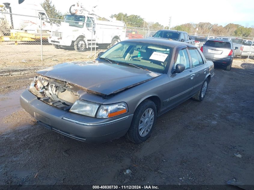 2004 Mercury Grand Marquis Gs/Gs Convenience VIN: 2MEFM74WX4X641653 Lot: 40830730