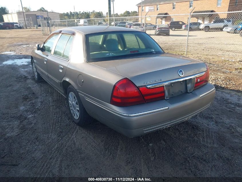 2004 Mercury Grand Marquis Gs/Gs Convenience VIN: 2MEFM74WX4X641653 Lot: 40830730