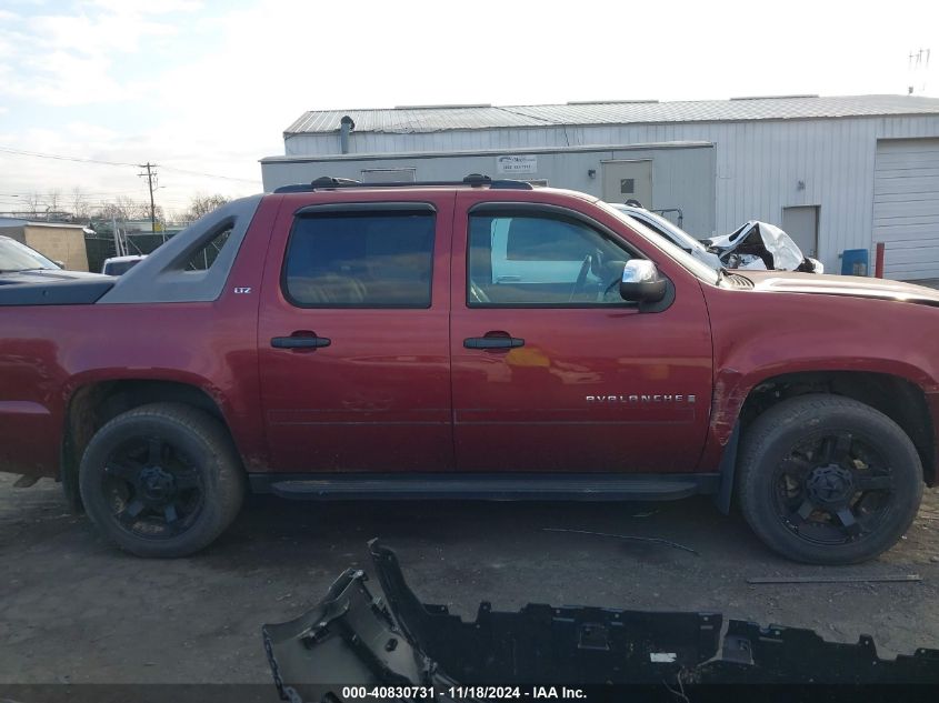 2008 Chevrolet Avalanche K1500 VIN: 3GNFK12308G108196 Lot: 40830731