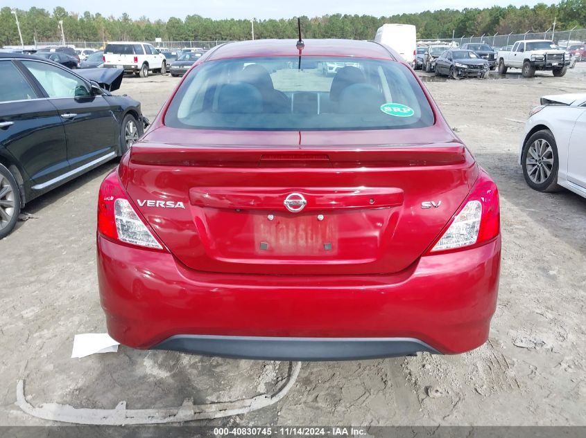 2019 Nissan Versa 1.6 Sv VIN: 3N1CN7AP7KL849246 Lot: 40830745