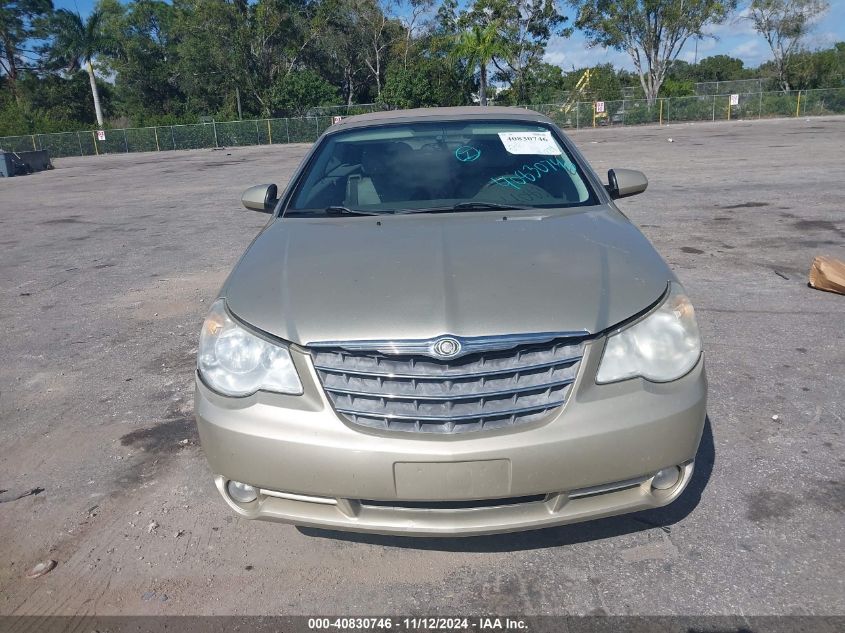 2010 Chrysler Sebring Touring VIN: 1C3BC5ED1AN142553 Lot: 40830746