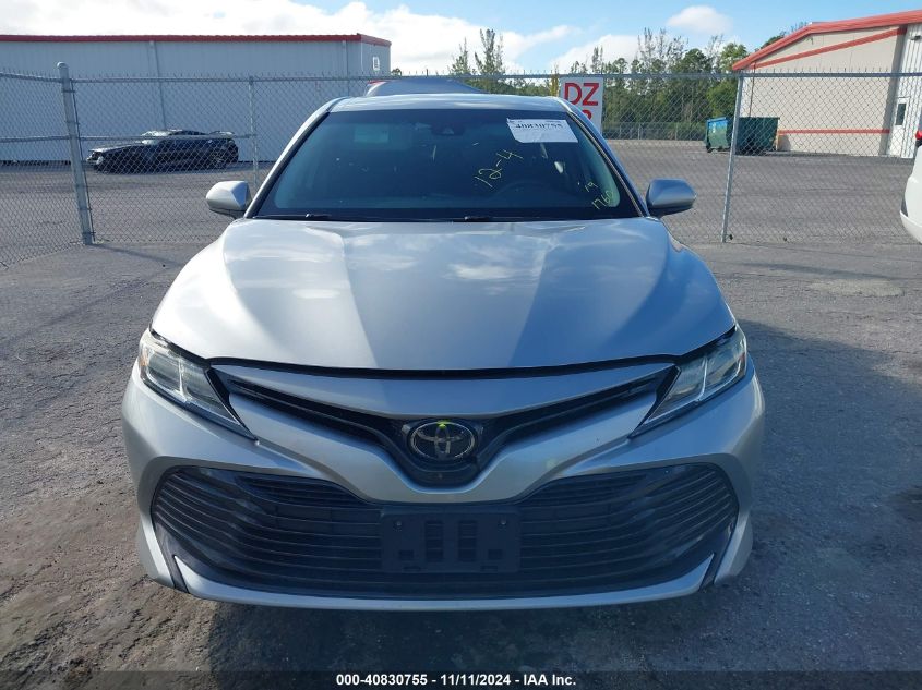 2019 Toyota Camry Le VIN: 4T1B11HK9KU241760 Lot: 40830755