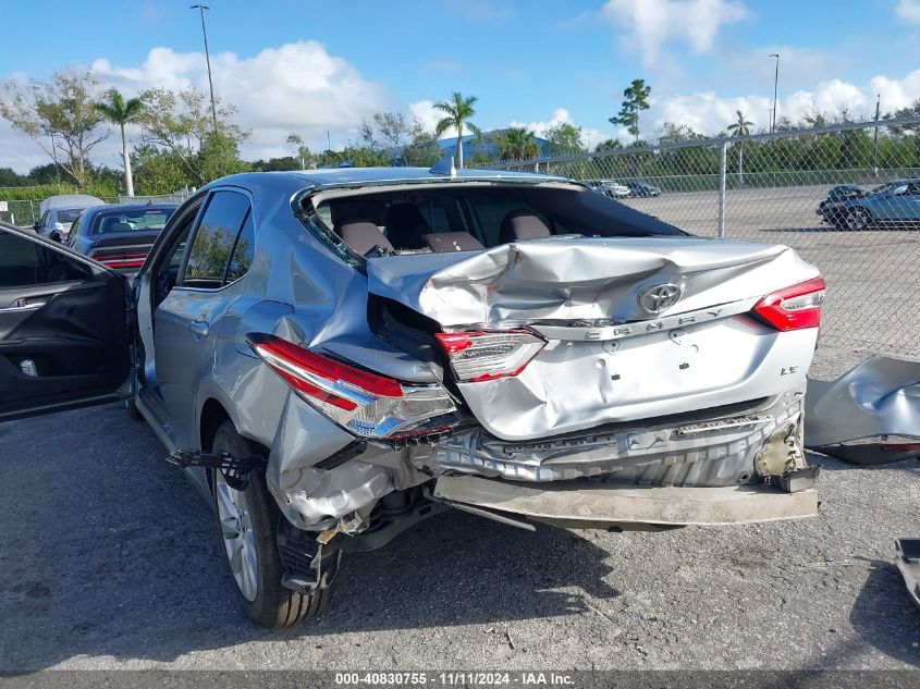 2019 Toyota Camry Le VIN: 4T1B11HK9KU241760 Lot: 40830755