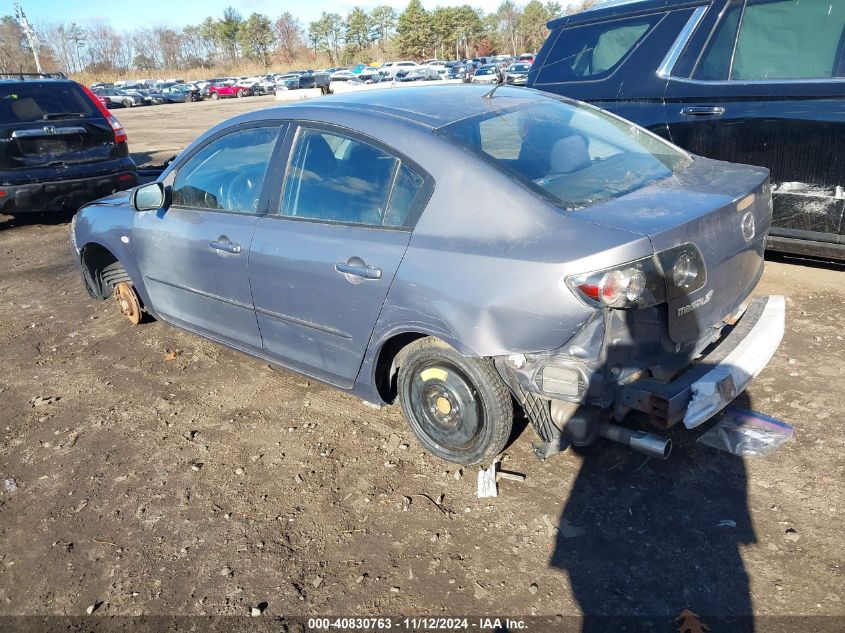 2007 Mazda Mazda3 I VIN: JM1BK32G371618836 Lot: 40830763