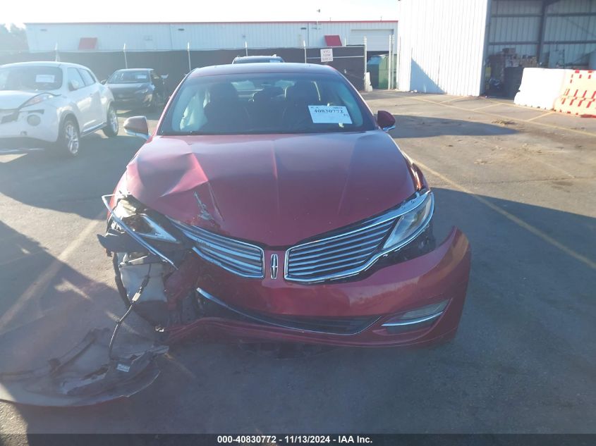 2014 Lincoln Mkz VIN: 3LN6L2GK1ER823415 Lot: 40830772