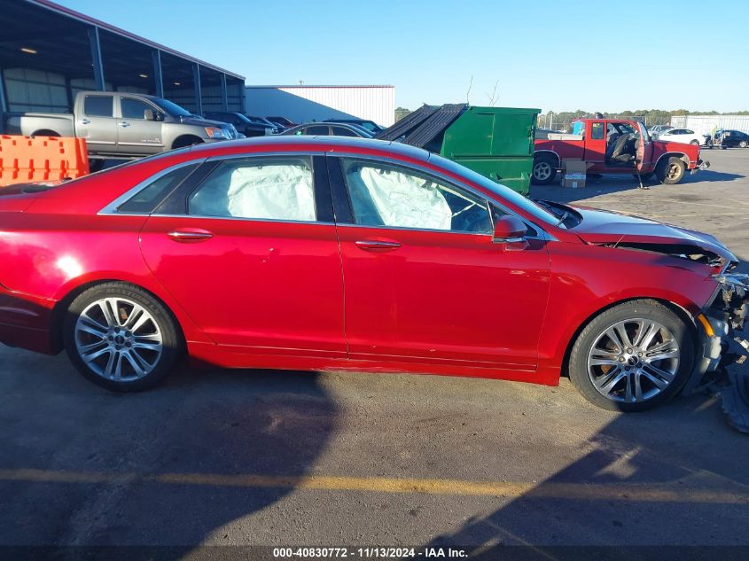 2014 Lincoln Mkz VIN: 3LN6L2GK1ER823415 Lot: 40830772