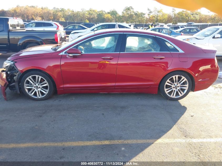 2014 Lincoln Mkz VIN: 3LN6L2GK1ER823415 Lot: 40830772