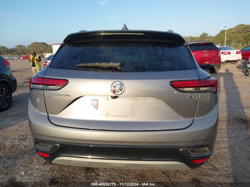 2021 Buick Envision Awd Essence VIN: LRBFZPR44MD082164 Lot: 40830779