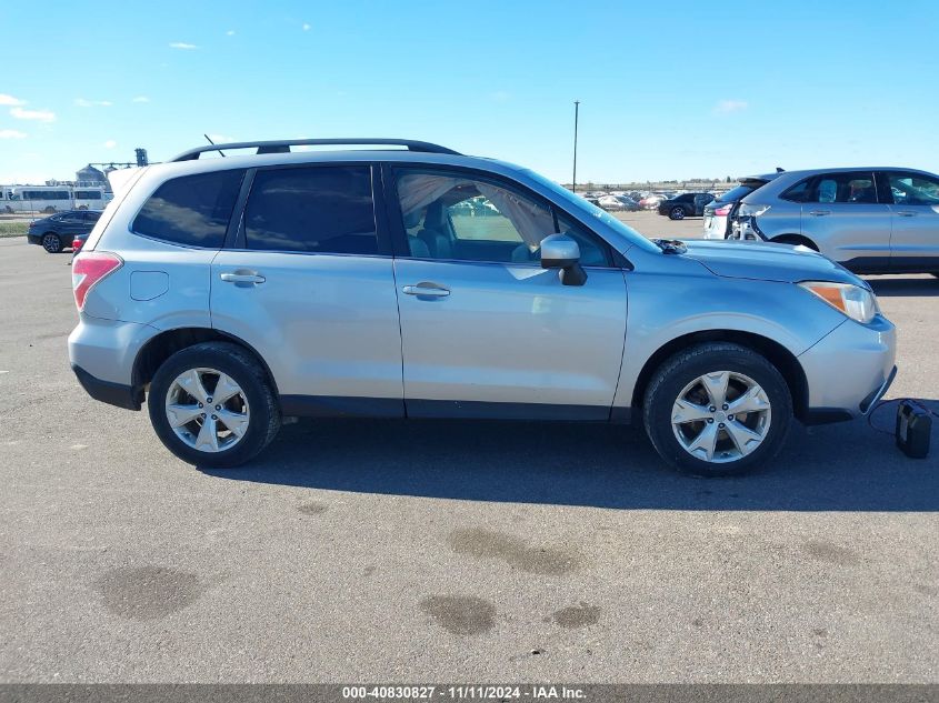 2015 Subaru Forester 2.5I Limited VIN: JF2SJAKC0FH494455 Lot: 40830827