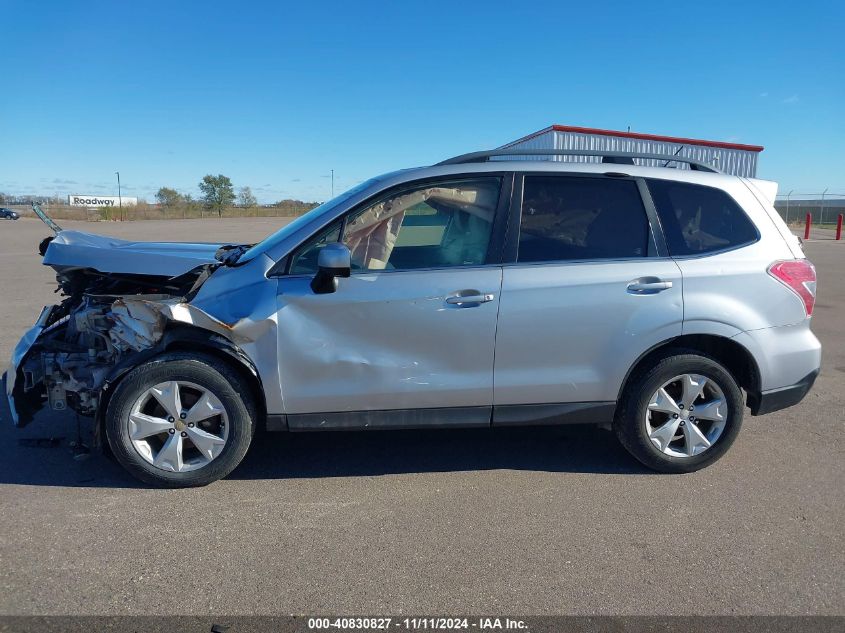 2015 Subaru Forester 2.5I Limited VIN: JF2SJAKC0FH494455 Lot: 40830827