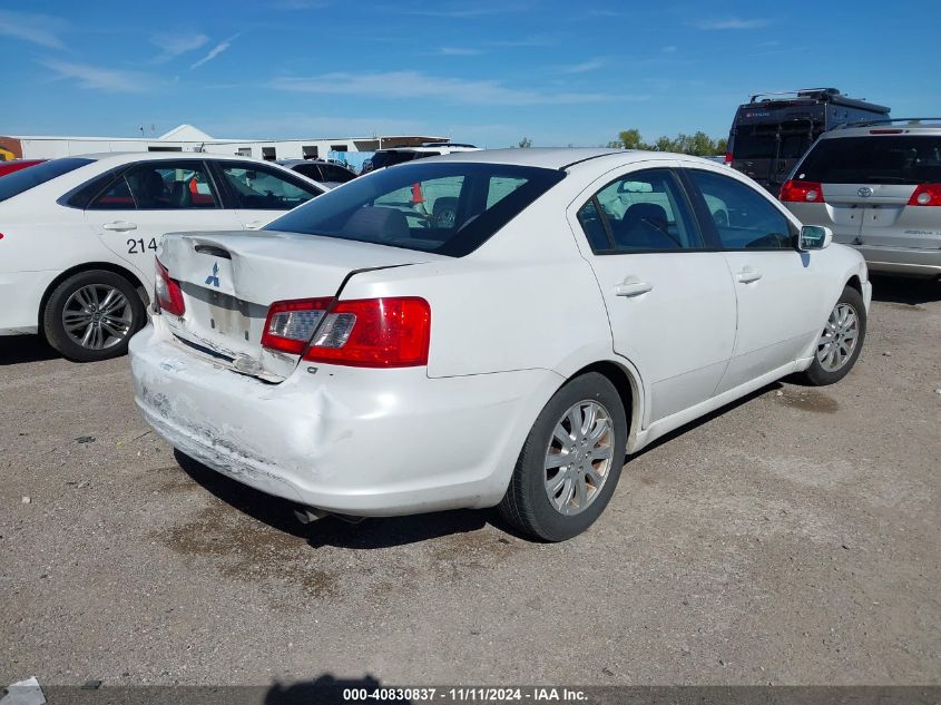 2012 Mitsubishi Galant Fe VIN: 4A32B2FF7CE007266 Lot: 40830837