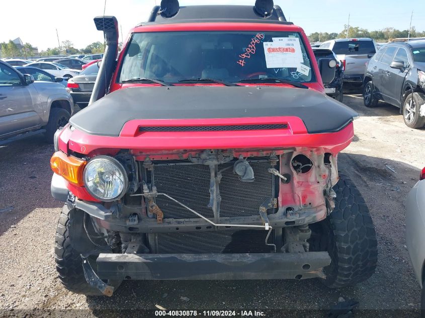 2012 Toyota Fj Cruiser VIN: JTEBU4BF4CK128252 Lot: 40830878