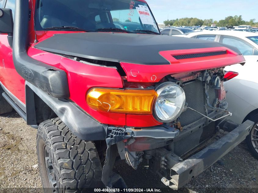 2012 Toyota Fj Cruiser VIN: JTEBU4BF4CK128252 Lot: 40830878