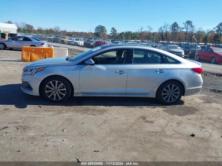 2016 Hyundai Sonata Limited VIN: 5NPE34AF2GH351836 Lot: 40830950