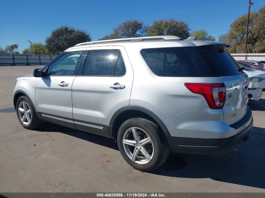 2019 Ford Explorer Xlt VIN: 1FM5K7D83KGA95930 Lot: 40830956