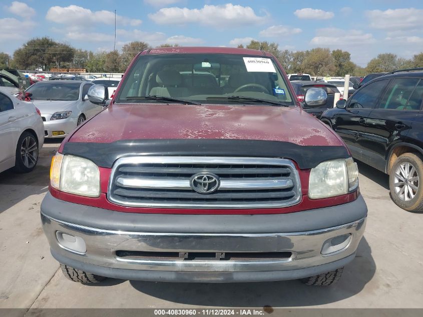 2002 Toyota Tundra Sr5 VIN: 5TBRN34122S267100 Lot: 40830960