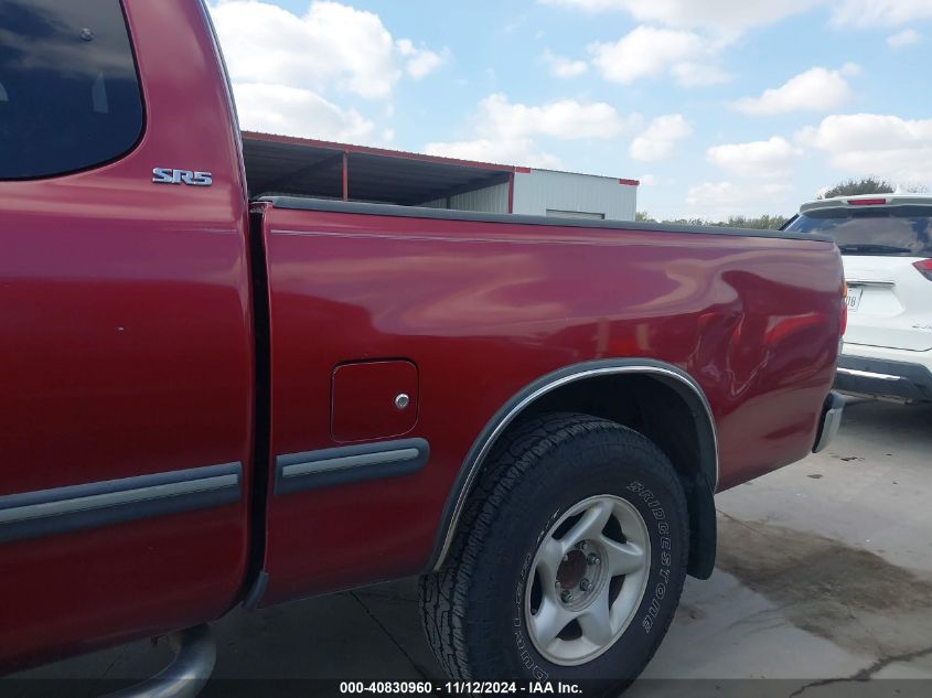 2002 Toyota Tundra Sr5 VIN: 5TBRN34122S267100 Lot: 40830960