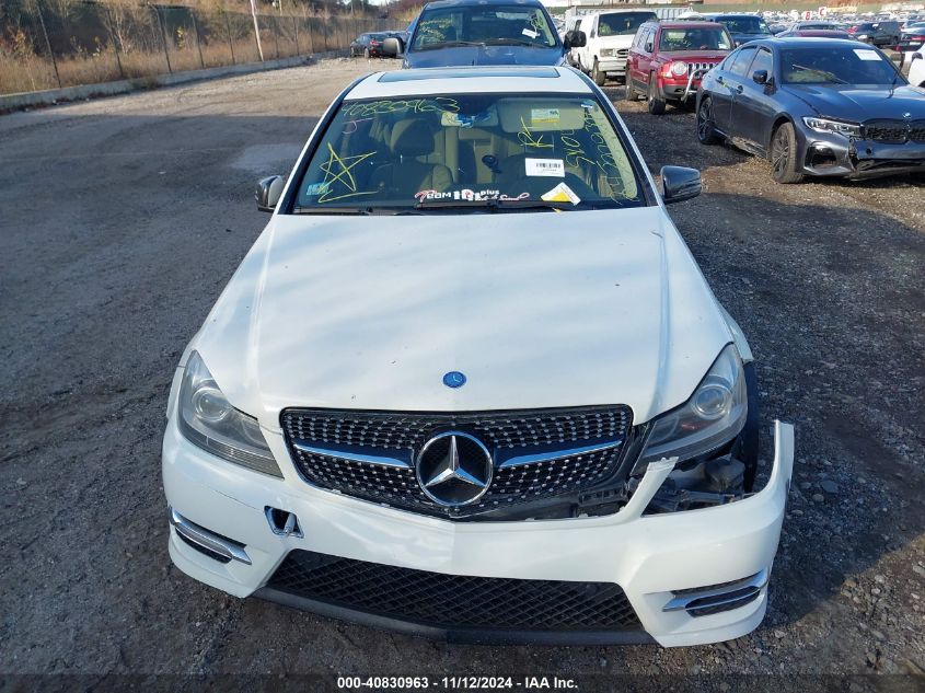 2012 Mercedes-Benz C 300 Luxury 4Matic/Sport 4Matic VIN: WDDGF8BB5CR206558 Lot: 40830963