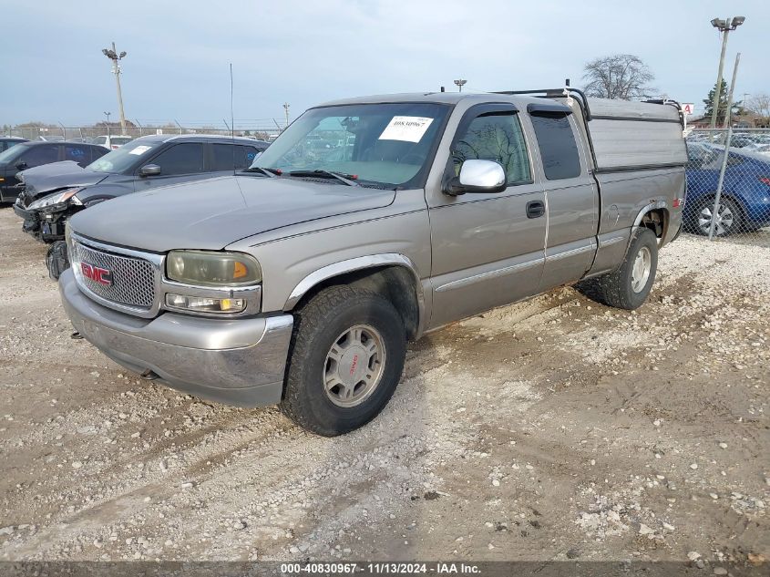 2001 GMC Sierra 1500 Sle VIN: 2GTEK19V711332639 Lot: 40830967