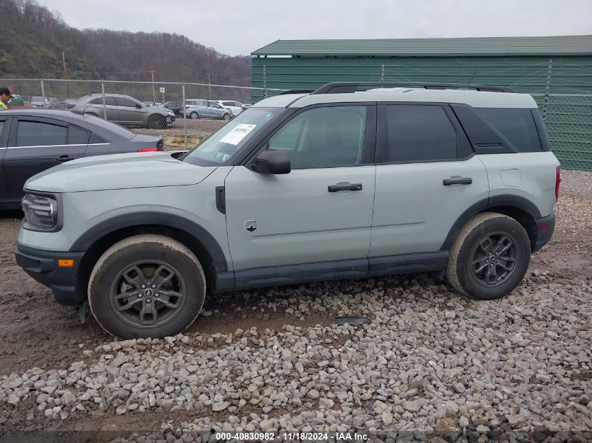 2021 Ford Bronco Sport Big Bend VIN: 3FMCR9B67MRA19946 Lot: 40830982