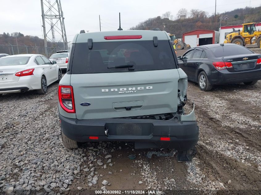 2021 Ford Bronco Sport Big Bend VIN: 3FMCR9B67MRA19946 Lot: 40830982