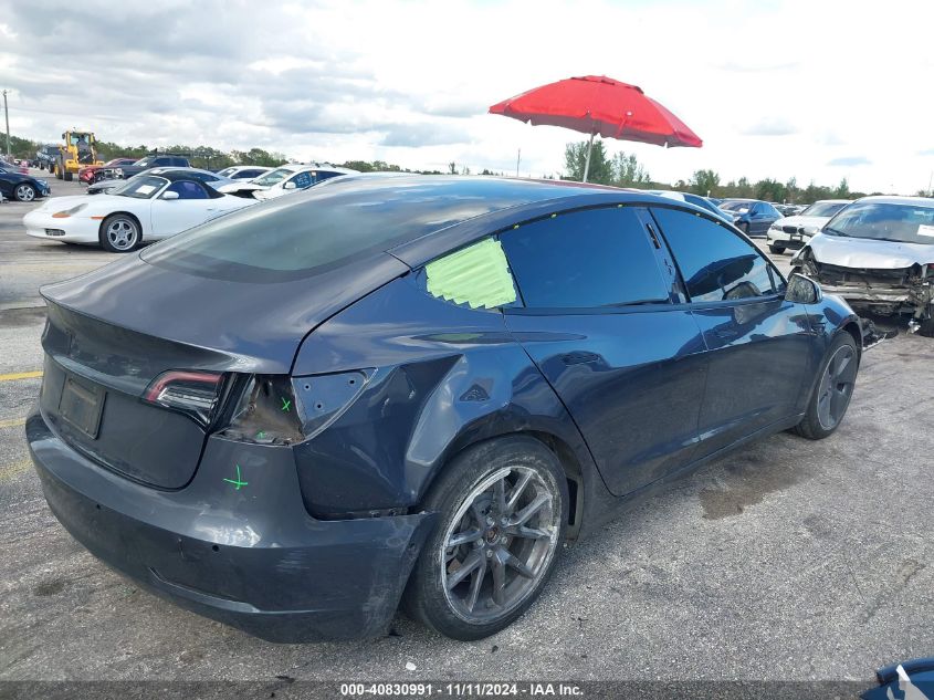 2022 TESLA MODEL 3 REAR-WHEEL DRIVE - 5YJ3E1EA2NF250502