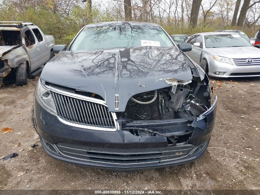 2013 LINCOLN MKS VIN: 1LNHL9FT6DG609490