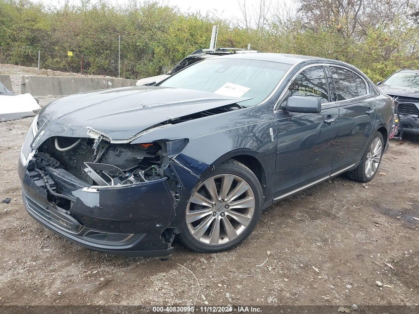 2013 LINCOLN MKS VIN: 1LNHL9FT6DG609490