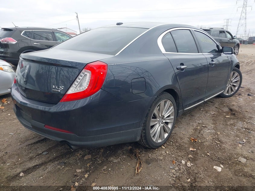 2013 LINCOLN MKS VIN: 1LNHL9FT6DG609490