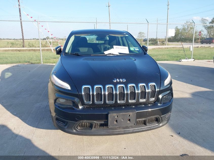 2014 Jeep Cherokee Sport VIN: 1C4PJLAB6EW217103 Lot: 40830999