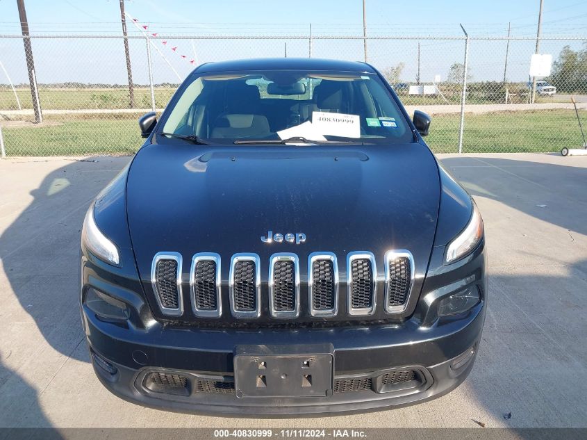 2014 Jeep Cherokee Sport VIN: 1C4PJLAB6EW217103 Lot: 40830999