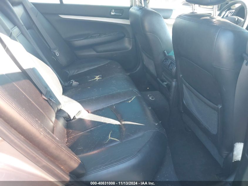 2007 Infiniti G35 Journey VIN: JNKBV61E07M720536 Lot: 40831008