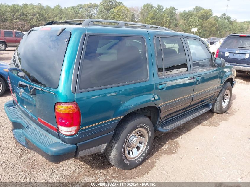 1998 Mercury Mountaineer VIN: 4M2ZU52P7WUJ23406 Lot: 40831028